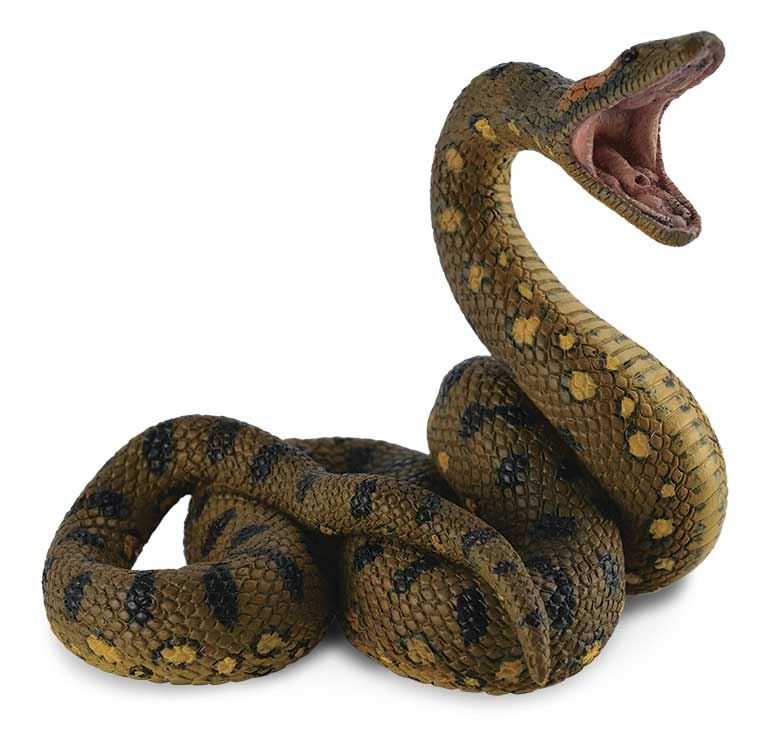 Anaconda Verde de juguete - Imagen 1