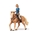 Caballo de juguete Western con amazona PAPO 51566 - Imagen 1