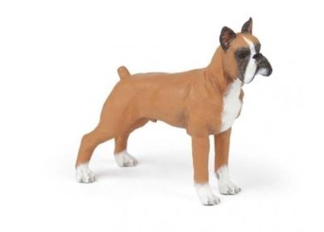 Perro Boxer De Juguete Papo 54019 - Imagen 1