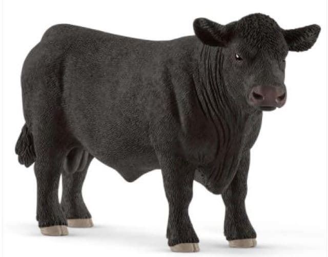 Toro blanck angus de juguete schleich 13879 - Imagen 1